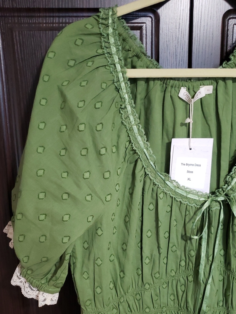 NWT Christy Dawn The Brynne Dress In "Moss", Size XL - Picture 7 of 10